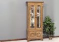Georgetown Carved Rope Curio Cabinet