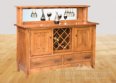 Aberdeen Buffet with Wine Rack