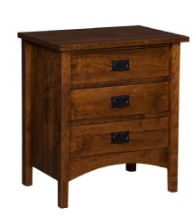 Holly River 3-Drawer Nightstand