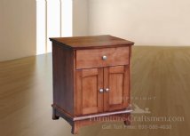 Alsea River 1-Drawer 2-Door Nightstand