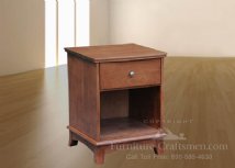 Alsea River 1-Drawer Nightstand