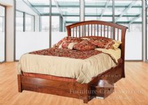 Arbor Ridge Low Footboard Storage Bed