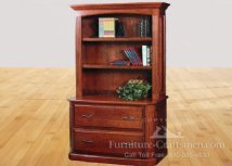 Arlington Lateral File with Bookcase