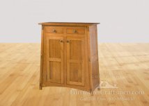 Aspen Double Cabinet with Wood Panels