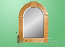 Astoria Bay 49.5" High Arch Top Wall Mirror