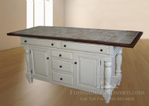 Augusta 62" Kitchen Island