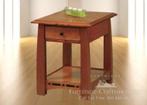 Aurora's Peak Open End Table