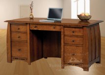 Aurora's Peak Executive Desk