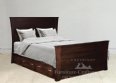 Avenue Nine Bed with Storage Rails