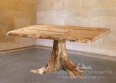 Big Horn Stump Table with Pine Top