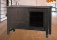 Boise River 46" Wide 1-Door 3-Drawer Media Console