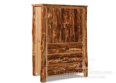 Breckenridge Rustic 3-Drawer, 2-Door Armoire