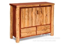 Breckenridge Rustic 4-Foot TV Stand with Drawers
