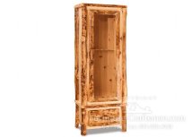 Breckenridge Rustic 6-Gun Cabinet with Touch Light