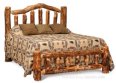 Breckenridge Rustic Bed with Low Footboard