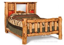 Breckenridge Rustic Bookcase Bed