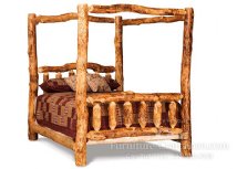 Breckenridge Rustic Canopy Bed