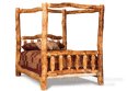 Breckenridge Rustic Canopy Bed