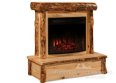 Breckenridge Rustic Fireplace with Mantle