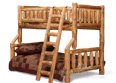 Breckenridge Rustic Full-Twin Bunk Bed