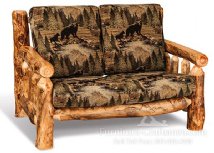 Breckenridge Rustic Loveseat