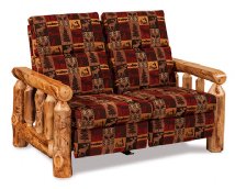 Breckenridge Rustic Reclining Loveseat