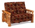 Breckenridge Rustic Reclining Loveseat