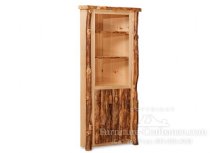 Breckenridge Rustic Small Corner Cabinet