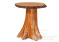 Breckenridge Rustic Stump End Table
