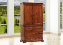 Brunswick Bay 4-Drawer Armoire