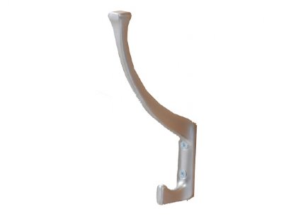 Brushed Nickel Hook Q351-B 5-5 inch