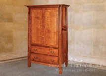 Bryson 2-Drawer 2-Door Armoire