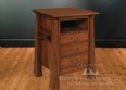 Bryson 3-Drawer Nightstand with Opening