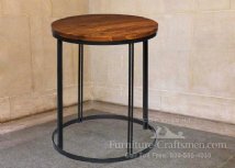 Burris Springs Round Light Table