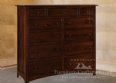 Cabot River 11-Drawer Double Chest