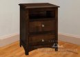 Cabot River 2-Drawer Nightstand with Opening