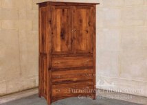 Cabot River Armoire With 3-Drawers