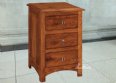 Cabot River 3-Drawer Narrow Nightstand