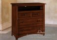 Cabot River 4-Drawer Media Chest