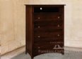 Cabot River 4-Drawer Tall Media Chest