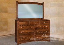 Cabot River 9-Drawer Dresser 66" Wide