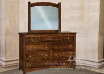 Cabot River 9-Drawer Jewelry Dresser 66" Wide