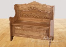 Campbell River Raised Panel Bench