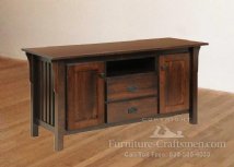 Chalmers 2-Drawer 2-Door TV Console