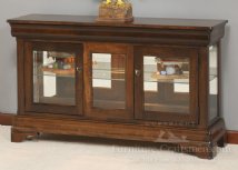 Charbonneau Console Curio Cabinet