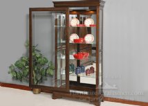 Charbonneau Sliding Door Curio Cabinet