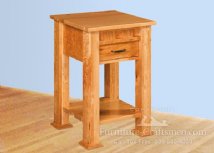Clinton Springs 1-Drawer Open Nightstand