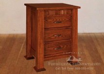 Clinton Springs 3-Drawer Nightstand