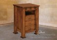 Clinton Springs 3-Drawer Nightstand With Opening