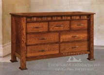 Clinton Springs 7-Drawer Dresser 60" Wide